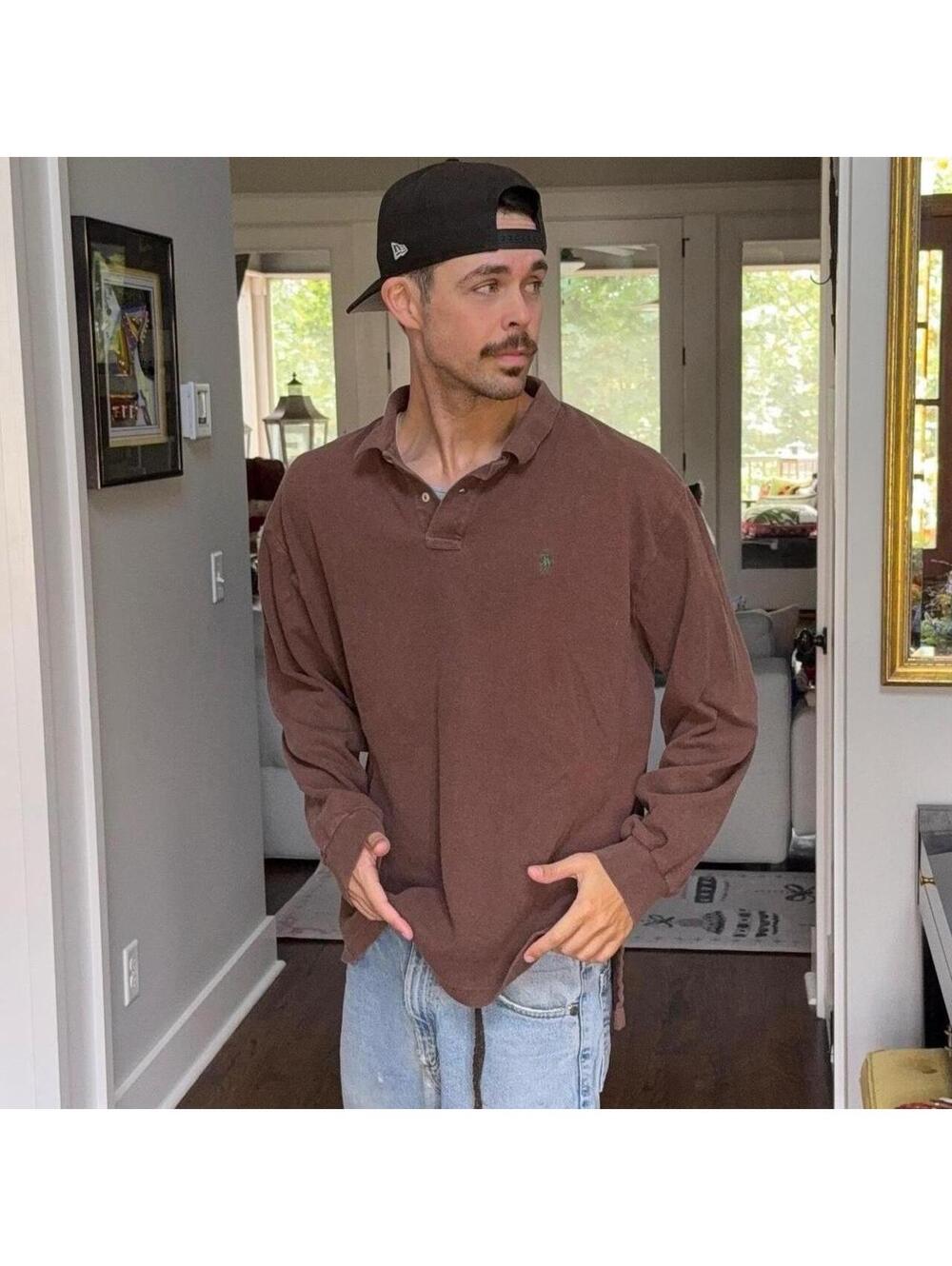 🤎 Polo Ralph Lauren Long Sleeve Polo Shirt